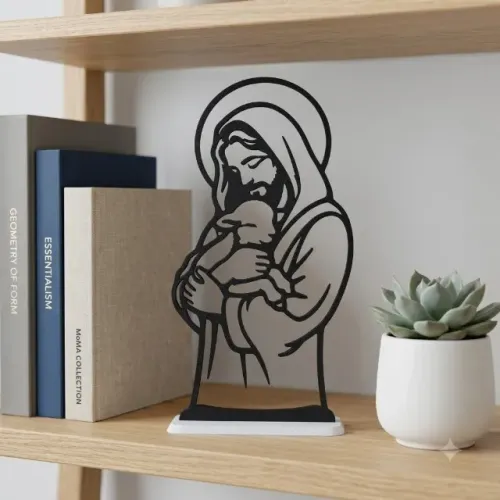 Enfeite Jesus Bom Pastor