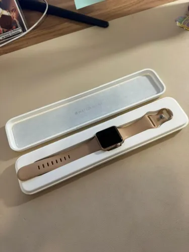 Apple Watch Series 3 GPS 38mm - Alumínio Rosé - Única Dona - Excelente Estado