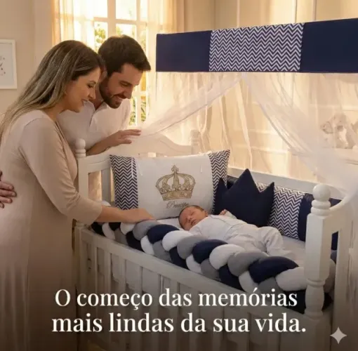 Kit berço completo menino ou menina
