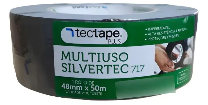 TECTAPE PRETA 50 METROS