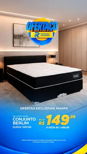 CONJUNTO CAMA BOX : CASAL , QUEEN E SUPER KING