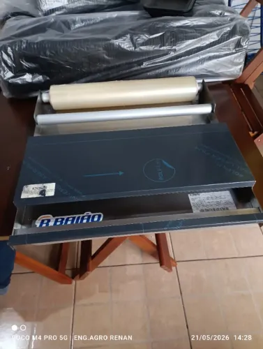 EMBALADORA DE FILME CORTE FRIO INOX 40 CM