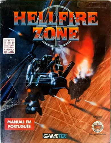 cd de jogo hellfire zone manual português lacrado 141cx