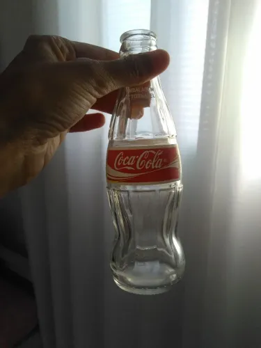 Garrafa de Coca Cola antiga 200 ml