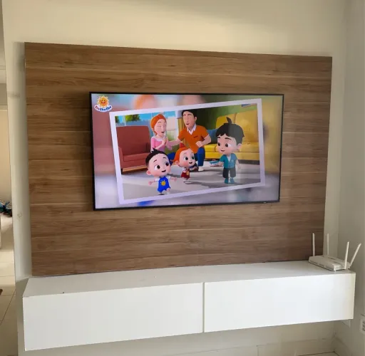 Rack com painel mdf