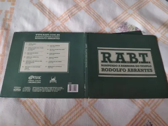 Rodolfo Abrantes - R.A.B.T. Rompendo a Barreira do Tempo Cd Digipack Gospel