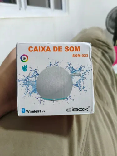 Caixa de som BLUETOOTH GiBOX