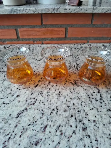 Três Cúpulas de vidro Antigas