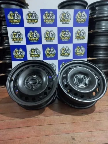 Jogo de roda Renault aro 15 para Sandero Logan Megane Clio Scenic Kangoo entre outros