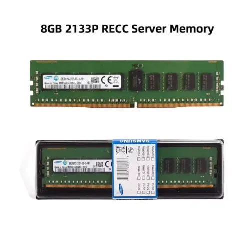 Titulo: Memória RAM para Servidor SAMSUNG DDR4 8GB 2133MHz REG ECC Suporte X99