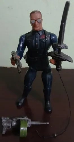 BONECO GENERAL WARHANK COMPLETO COLEÇÃO RAMBO 