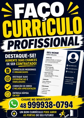 CURRÍCULO PROFISSIONAL