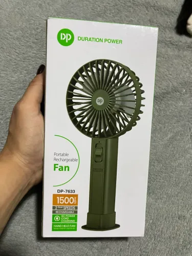 Mini Ventilador Portatil De Mao Mesa Recarregavel