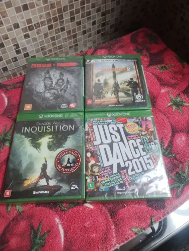 4 jogos de Xbox one
