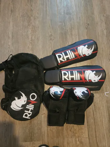 Kit caneleira e luva muaythai
