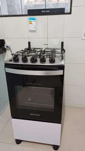 Fogão 4 bocas Brastemp