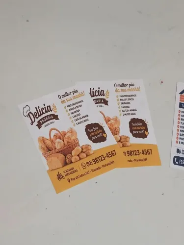 Panfleto tamanho 10x14, papel sulfite 75g. Leia toda a descrição