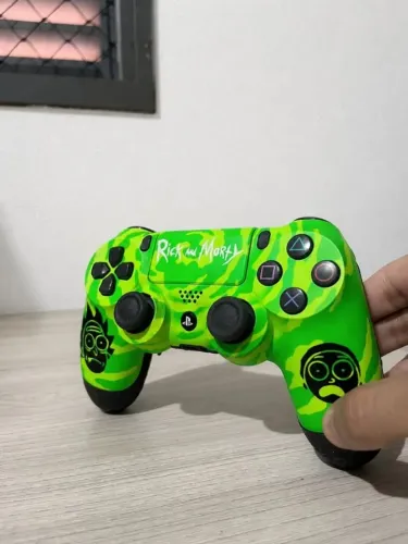 Controle PS4 Personalizado Stelf Rick and Morty