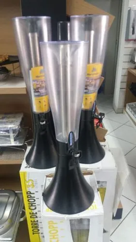 Torre de chopp 3,5 litros marchesoni (novo) Alecs