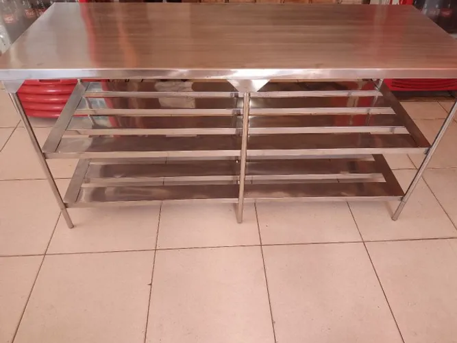 Mesa de inox ,coifa inox pia inox