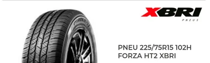 Pneu 225 75 15 Xbri pickup At