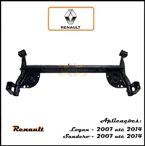 Eixo Traseiro Renault Sandero Stepway Logan 