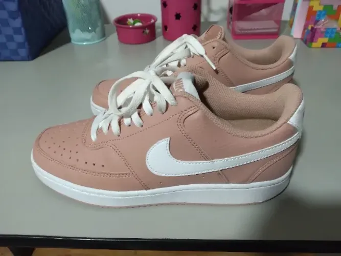 Tênis Nike Court Vision Lo Be NN Feminino Cor Rosa nr. 37