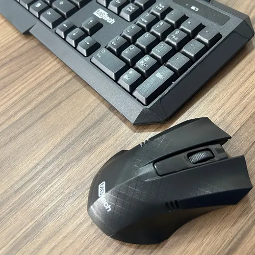 Kit Teclado e Mouse Sem Fio Mbtech K3 Notbook Pc Windows 8 9 10