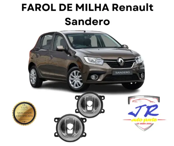 Par Farol Milha Sandero 2018