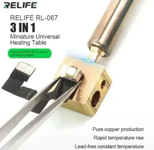 Mesa de aquecimento universal para desoldering, vários suportes de cabos, estação de aquec