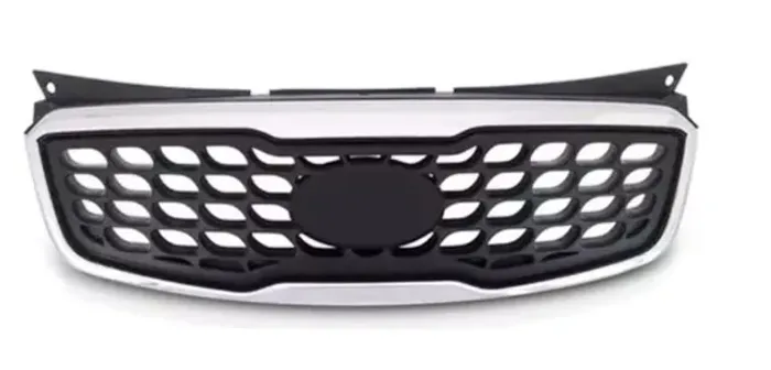 Grade Radiador Com Moldura Cromada Picanto 2008 2009 2010 2011