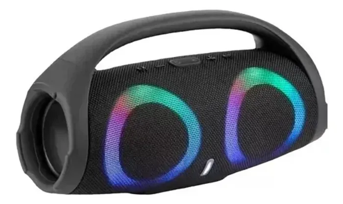 Caixa De Som Boombox2 Bluetooth Portátil Com Led