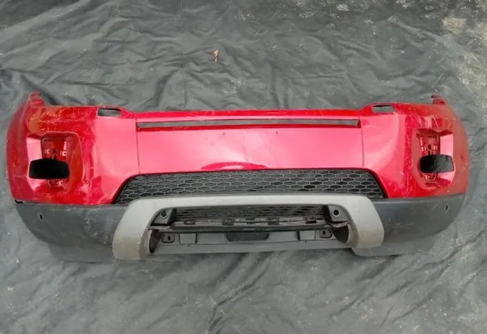 Parachoque Dianteiro Evoque Vermelho 2012/2015 com detalhe