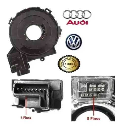Cinta Airbag Hard Disk Jetta Tiguan Golf Passat - Eletricway