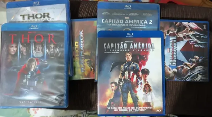 Coleção Filmes da Marvel! Muitos ainda Lacrados!
