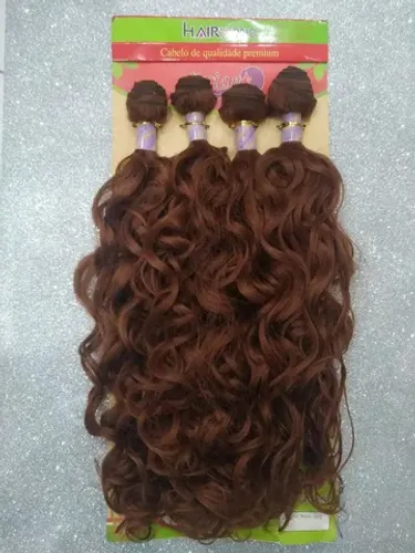 Cabelo Organico Anelado 55cm 230g