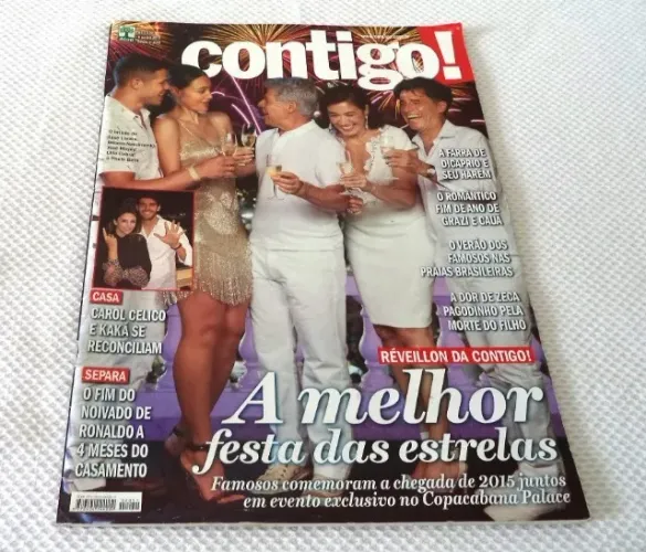 Réveillon Contigo 8 Janeiro 2015 A Melhor Festa Das Estrelas. Para Colecionadores 