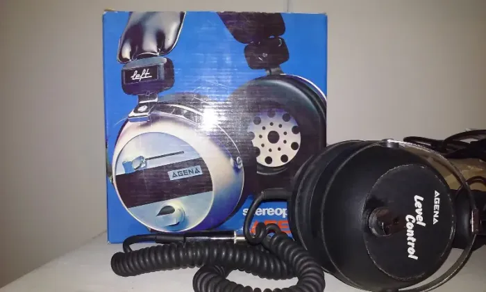 Fone De Ouvido Agena Antigo Anos 70 / 80 Control Level