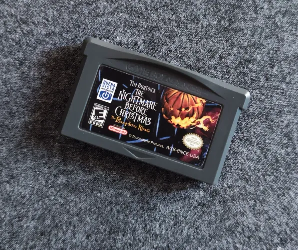 Nightmare Before Christmas: The Pumpkin King Original Americano Game Boy Advance GBA