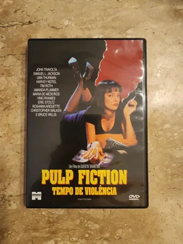 DVD Pulp Fiction Tempo de Violência - Quentin Tarantino