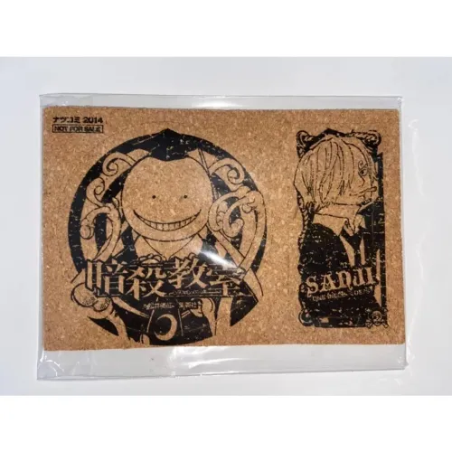 One Piece + Assassination Classroom (Sanji + Koro-sensei) Merchandise Oficial (porta copo)