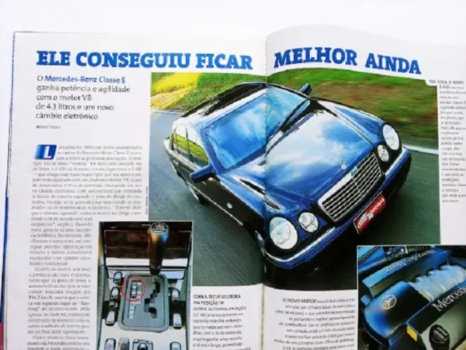 Mercedes Benz Classe E430 W210 1998 - Revista Quatro Rodas