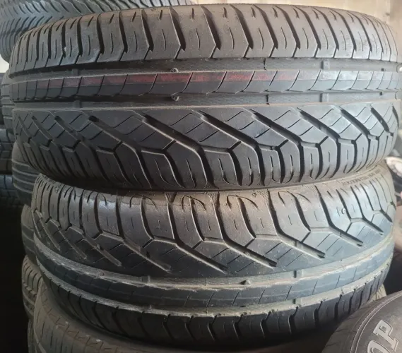 Pneus 195 60 15 Uniroyal seminovos em até 10x de R$28,00 no cartão de crédito