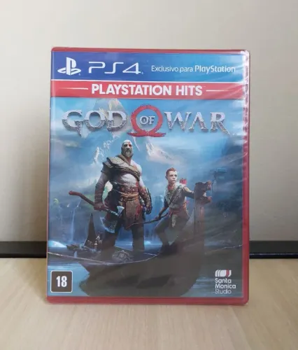 God of War PlayStation Hits - PS4 novo na caixa lacrado