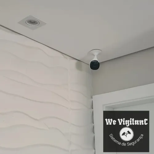 Sistema de Segurança completo e instalado.