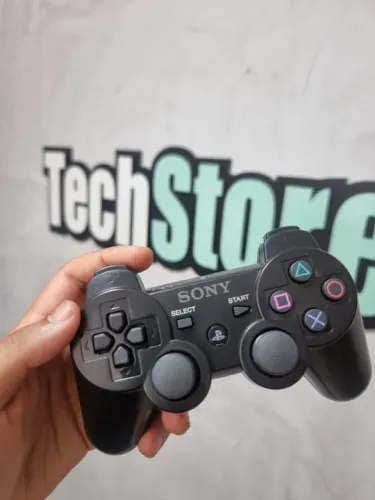 Controle PlayStation 3 com Logo Sony - Novo