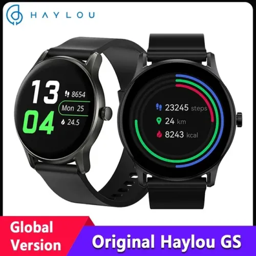 Relógio Smartwatch Xiaomi Haylou GS, Monitor Cardíaco, IP68, Notificação