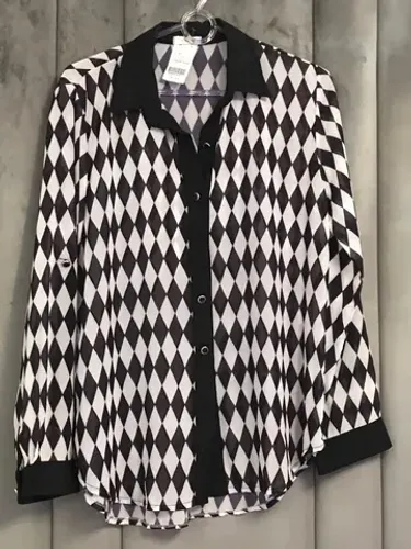 Camisa mangas longas P&B feminina NOVA
