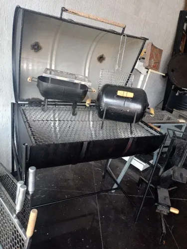 Churrasqueira de Bafo tambor de 200 litros  nova