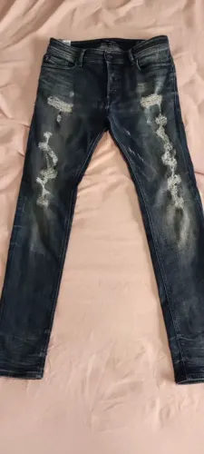 Calça Diesel Original Jeans Masculina Destroyed